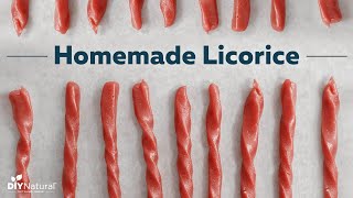 Homemade Licorice A Simple and Delicious Recipe [upl. by Averat643]