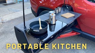 Rivian R1T Camp Kitchen Walkthrough with RJ [upl. by Mayfield220]