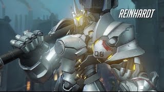 Overwatch  Reinhardt Gameplay Trailer [upl. by Photima]