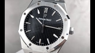 Audemars Piguet Royal Oak Automatic 15500STOO1220ST03 Audemars Piguet Watch Review [upl. by Adrienne]