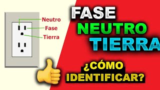 ¿Cómo Identificar FASE Y NEUTRO  Diferenciar en Interruptor [upl. by Dric]