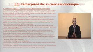 chapitre 1 Questce que léconomie politique [upl. by Prissie]