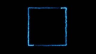 Glowing frame black screen  Neon light border  Frame template video background [upl. by Chloe230]