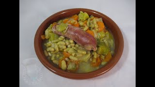 Recette de la potée de flageolets aux diots [upl. by Aicitan]