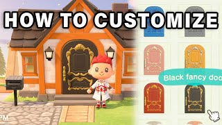 How to CUSTOMIZE Outside Your HOUSE ► Animal Crossing New Horizons [upl. by Krutz]