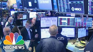 Stock Trading Halted After Markets Plunge At Market Open  NBC News [upl. by Favien]