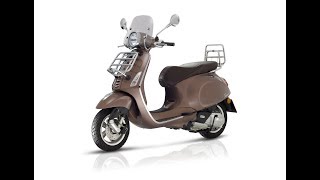 Vespa Primavera 125 iget ABS Touring 2017 review [upl. by Aimal]