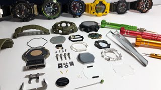 Whats inside the GW9400 triple sensor series Rangeman GShock watch [upl. by Teteak968]