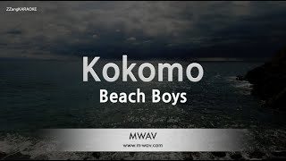 Beach BoysKokomo Karaoke Version [upl. by Reinertson]