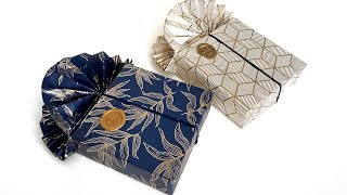 Fan Style Gift Wrapping [upl. by Donelson]