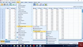 SPSS 12 Nonparametric Tests  MannWhitney Kruskal Wallis Wilcoxon Friedman [upl. by Yellhsa]