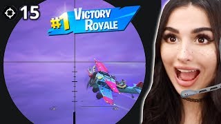 THE BEST SNIPING GAMEPLAY ON FORTNITE EVER [upl. by Reta]