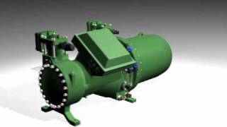 BITZER Compact Screw Compressor Sequenz 17 [upl. by Llednol98]