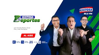 EXITOSA DEPORTES ⚽ con GONZALO NÚÑEZ ÓSCAR PAZ JEAN RODRÍGUEZ Y CARLOS PANEZ  210624 [upl. by Kurth]