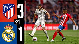 Atlético de Madrid 31 Real Madrid  HIGHLIGHTS  LaLiga 202324 [upl. by Ennaesor]