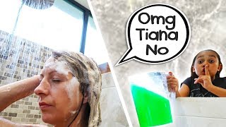 SLIME PRANK ON MY MUM [upl. by Skcirdnek658]