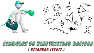 Simbolos de Electricidad Basicos estandar IEC617 [upl. by Attwood]