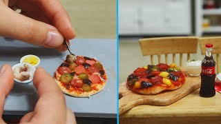 Mini Food  Mini Pizza Mini Türk Mutfağı [upl. by Camp723]