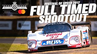 Full Timed Shootout Goodwood FOS 2017 [upl. by Cullan]