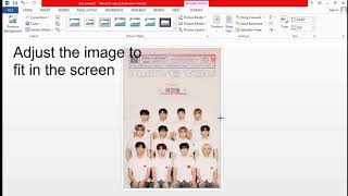 HOW TO PRINT A4 SIZE PHOTO USING MS WORD [upl. by Marcellina560]