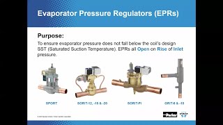 Methods of Refrigeration Temperature Controls Using Evaporator Pressure Regulators EPRs [upl. by Ainesej486]