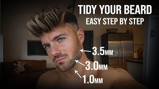 Easy amp Effective Beard Tidying Tutorial [upl. by Atiuqrehs766]