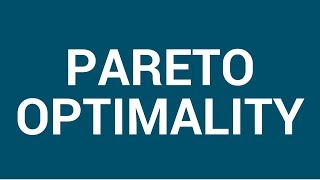 Pareto optimality [upl. by Oba]