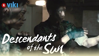 Descendants of the Sun  EP1  North Korean amp South Korean Soldiers Fight Eng Sub [upl. by Idnahs]