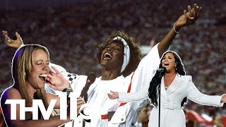 Top 5 most iconic National Anthem performances [upl. by Bbor812]