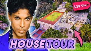 Prince  House Tour  IN MEMORY  Paisley Park Toronto Mansion amp More [upl. by Lashoh895]