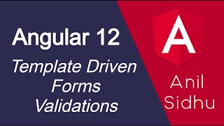 Angular 12 tutorial 36 Template driven form Validations [upl. by Godber693]