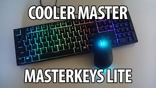 Cooler Master MasterKeys Lite  Lighting Effects [upl. by Joshua]