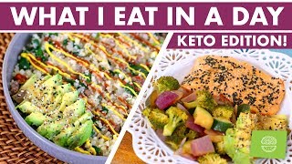 What I Eat in a Day KETO and Intermittent Fasting  ANNOUNCEMENT [upl. by Cochard]