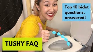 TUSHY Bidet Attachment FAQ Your Top 10 Bidet Questions Answered [upl. by Rosse244]