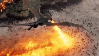 Daenerys Revenge and Attacks Kings Landing HD [upl. by Akehsal70]