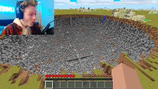 I used a MORE EXPLOSIVES MOD to troll a Streamer in Minecraft [upl. by Siuluj741]