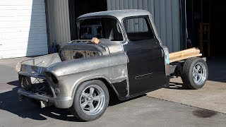 1955 Chevrolet 3100 Pickup Truck Restoration Project [upl. by Adniral]