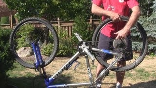 How To Remove The Rear Wheel of a Bicycle [upl. by Jer442]