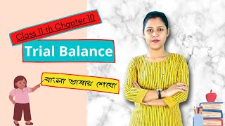 Class 11 Accounts  Trial Balance  Problem Solution [upl. by Hassett848]