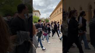 AixenProvence  les restaurateurs manifestent et se dirigent vers la mairie [upl. by Nathanoj]