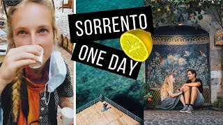 SORRENTO a DAY TRIP  Italy Travel Guide Walking Tour [upl. by Annaed]