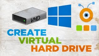 How to Create a Virtual Hard Drive VHD in Windows 10 [upl. by Lasser898]