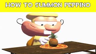 How to summon Peppino gmod [upl. by Anialem]