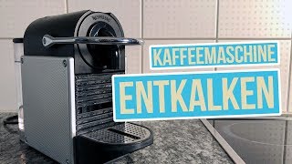 Kapsel Kaffeemaschine entkalken und reinigen [upl. by Llenrub514]