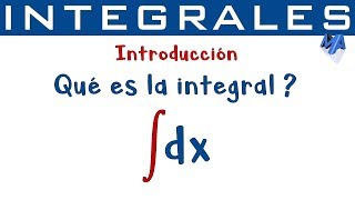 Integrales  Introducción [upl. by Marva]