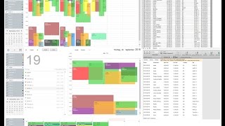 Dienstplan Stundenplan Belegungsplan Einsatzplan Kalender Software [upl. by Ellerehs]