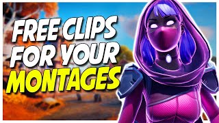 FREE SEASON 6 FORTNITE CLIP PACK  60 FPS 1080P HD FREE CLIPS TO EDIT [upl. by Ignatzia]