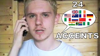 The English Language In 24 Accents [upl. by Haneen474]