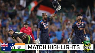 Pandyas power seals series win for India with epic chase  Dettol T20I Series 2020 [upl. by Yrtsed633]