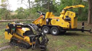 AX19 with CTX100 Action  Vermeer Tree Care Equipment [upl. by Baryram]